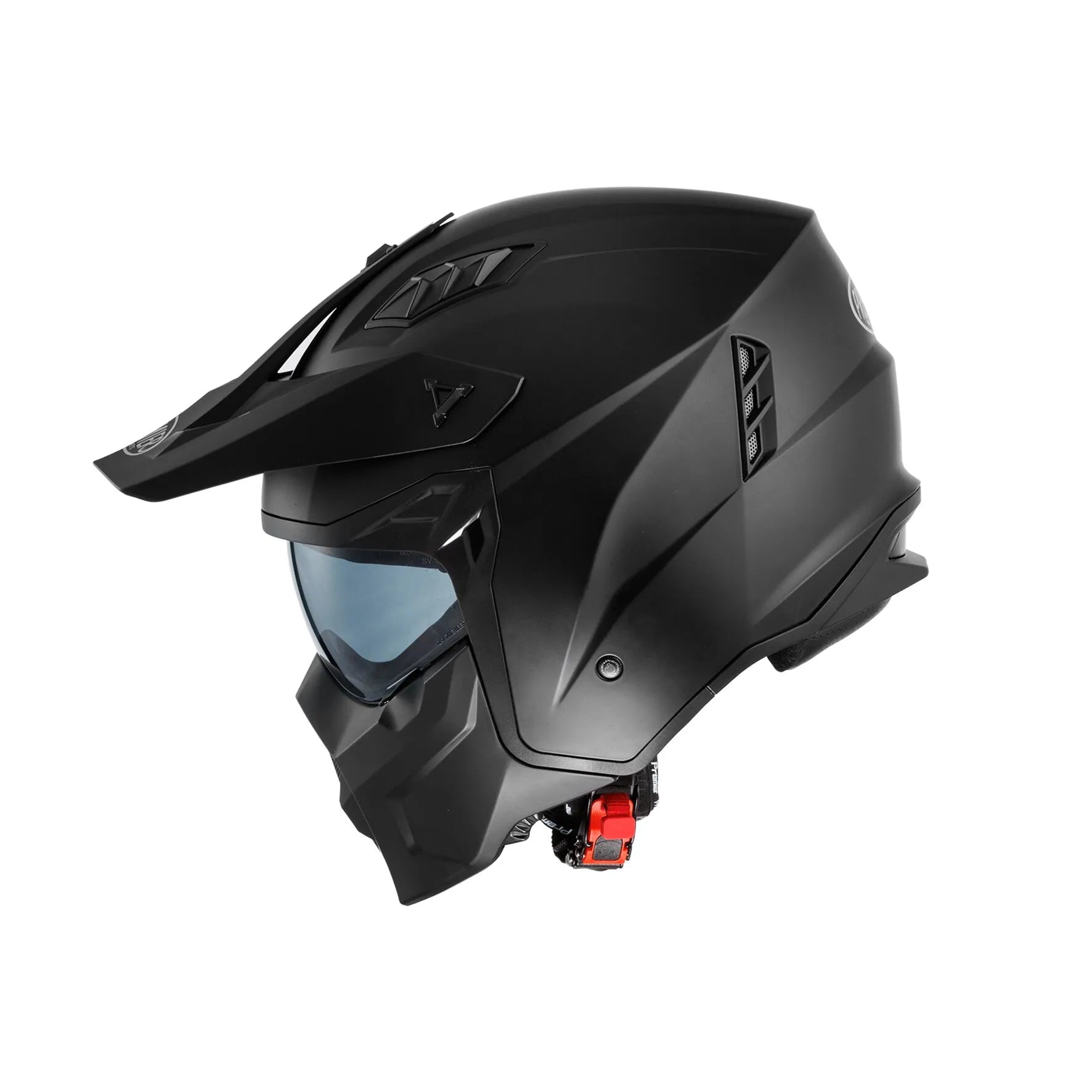 Premier Helmets Subverter Dual Sport Helmet Matte Black