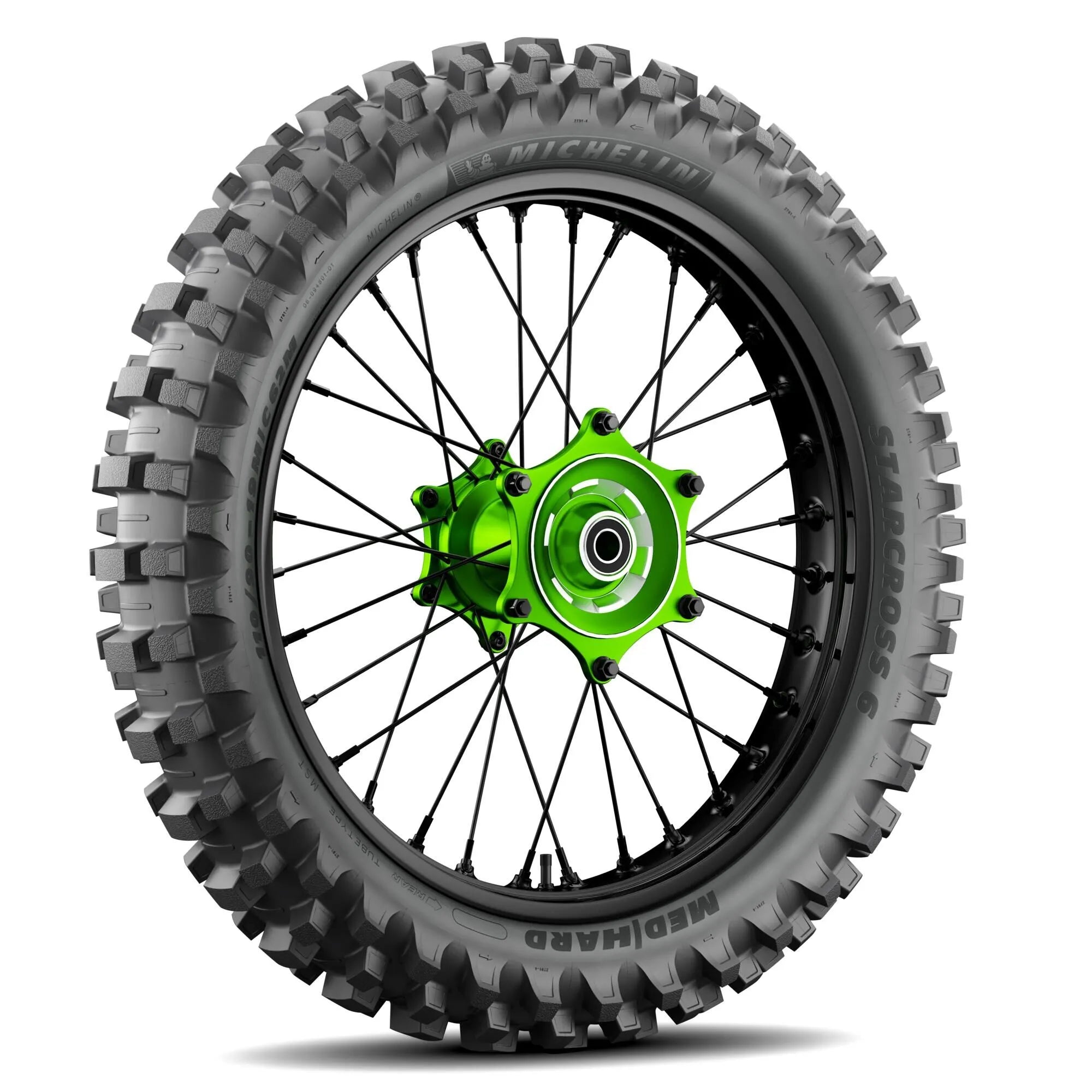 Michelin Starcross 6 Medium Hard Tire - 120/80-19 Rear
