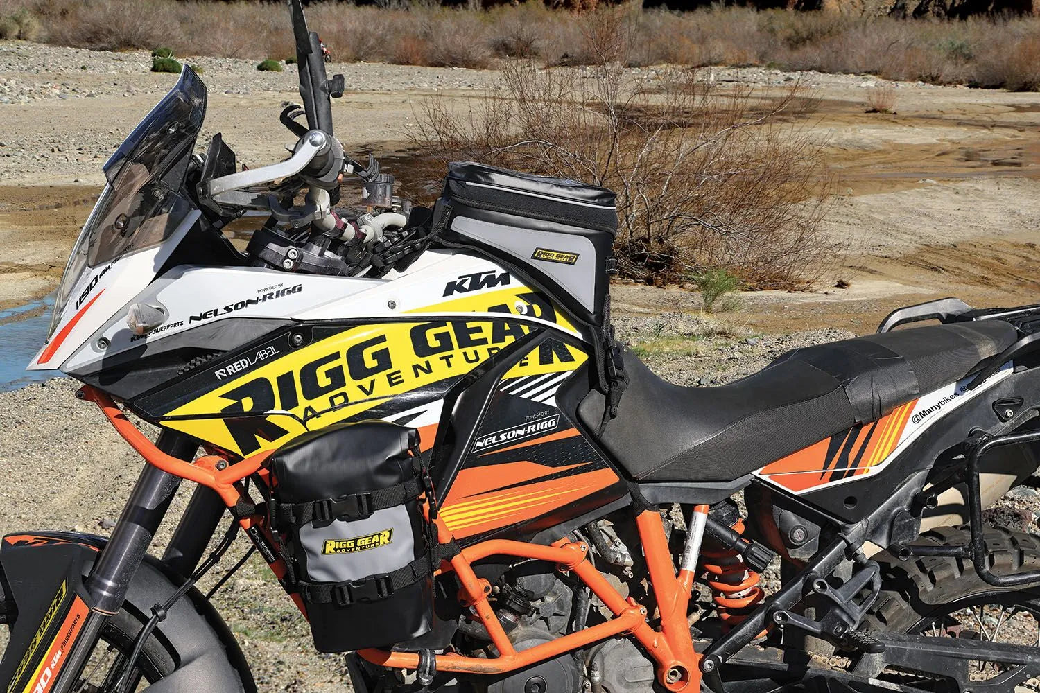 Nelson Rigg Hurricane Riggpak Crash Bar/tail Bag