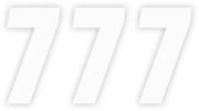 Factory Effex Number Stickers - 4" White Number 7