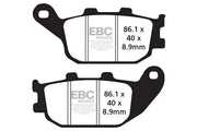 Ebc Sfa-hh Series Sintrade Bromsbelägg För Scootrar - Bak