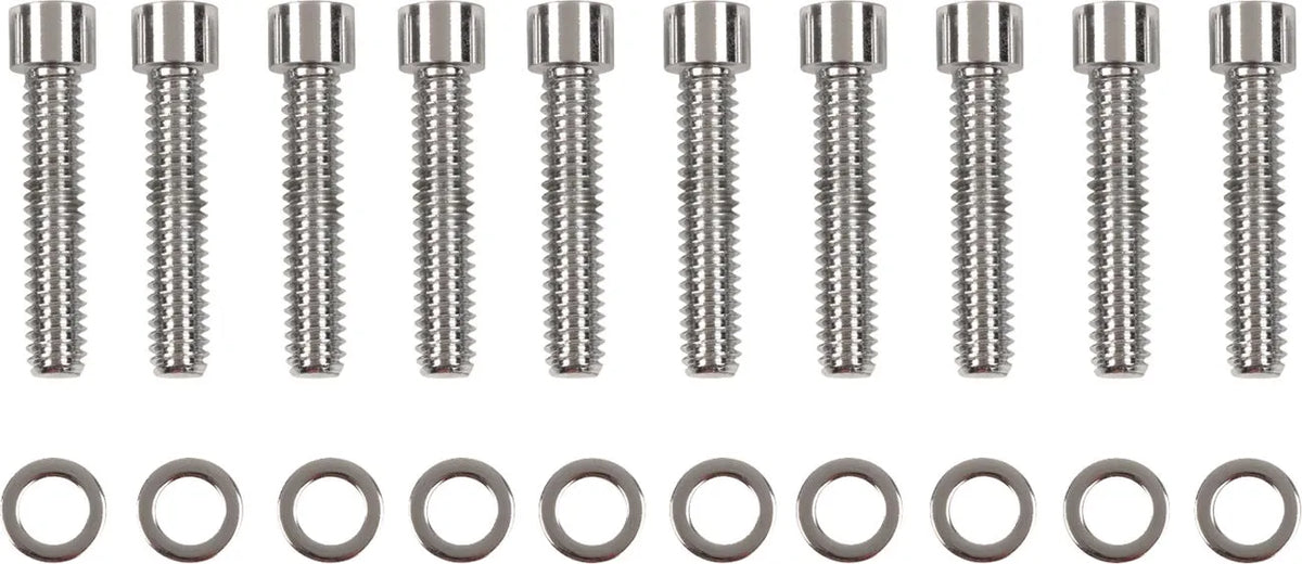 Drag Specialties Cam Cover Bolt Kit Smooth Socket Head