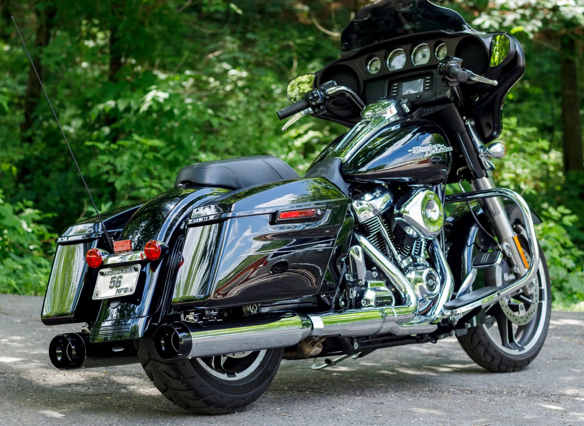 S&S Cycle MK45 4-1/2" Performance Avgasrör För Touring