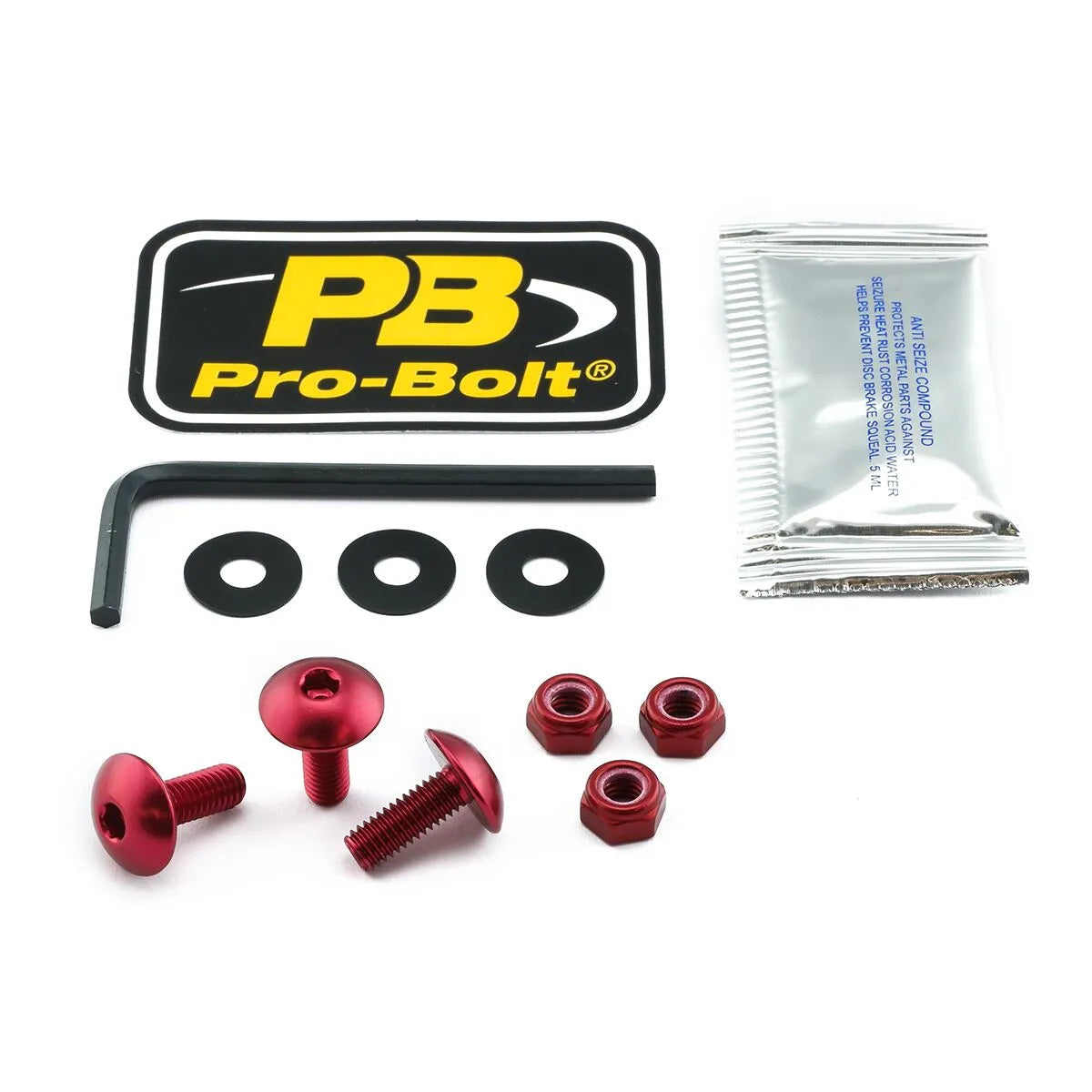 Pro Bolt Aluminium Screen Bolt Kit