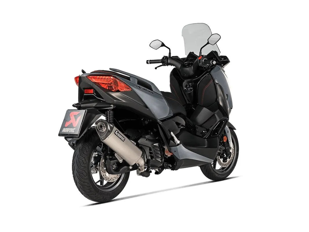 Akrapovic Slip-on Ljuddämpare För Scootrar - ECE Väglaglig