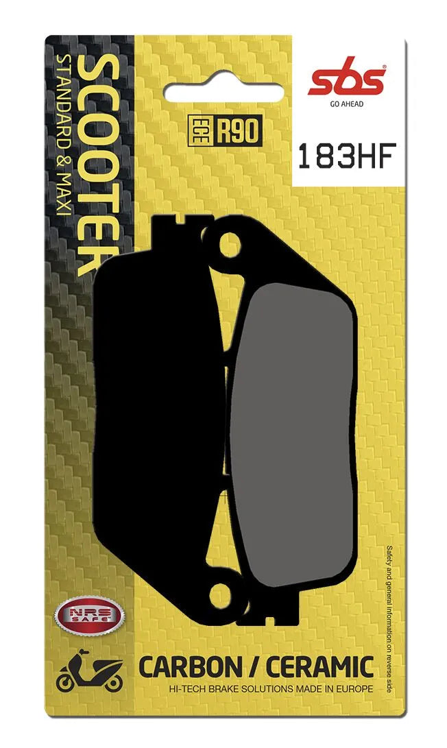 Sbs Hf Street Ceramic Organic Brake Pads - Front & Rear