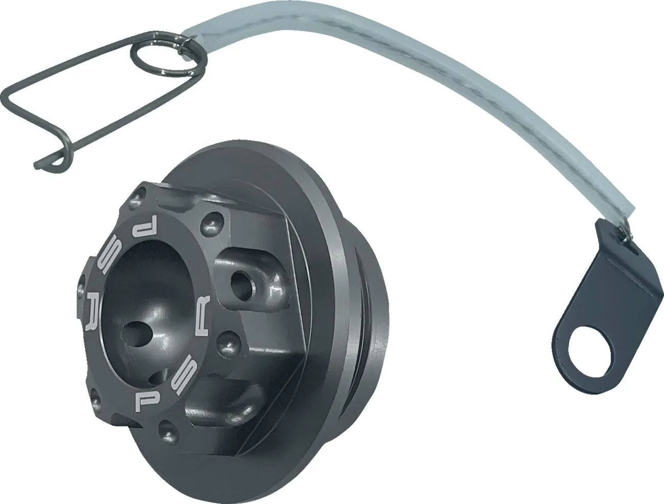 Psr Oil Filler Cap Kit M25 X 1,5 Anodized Gunmetal