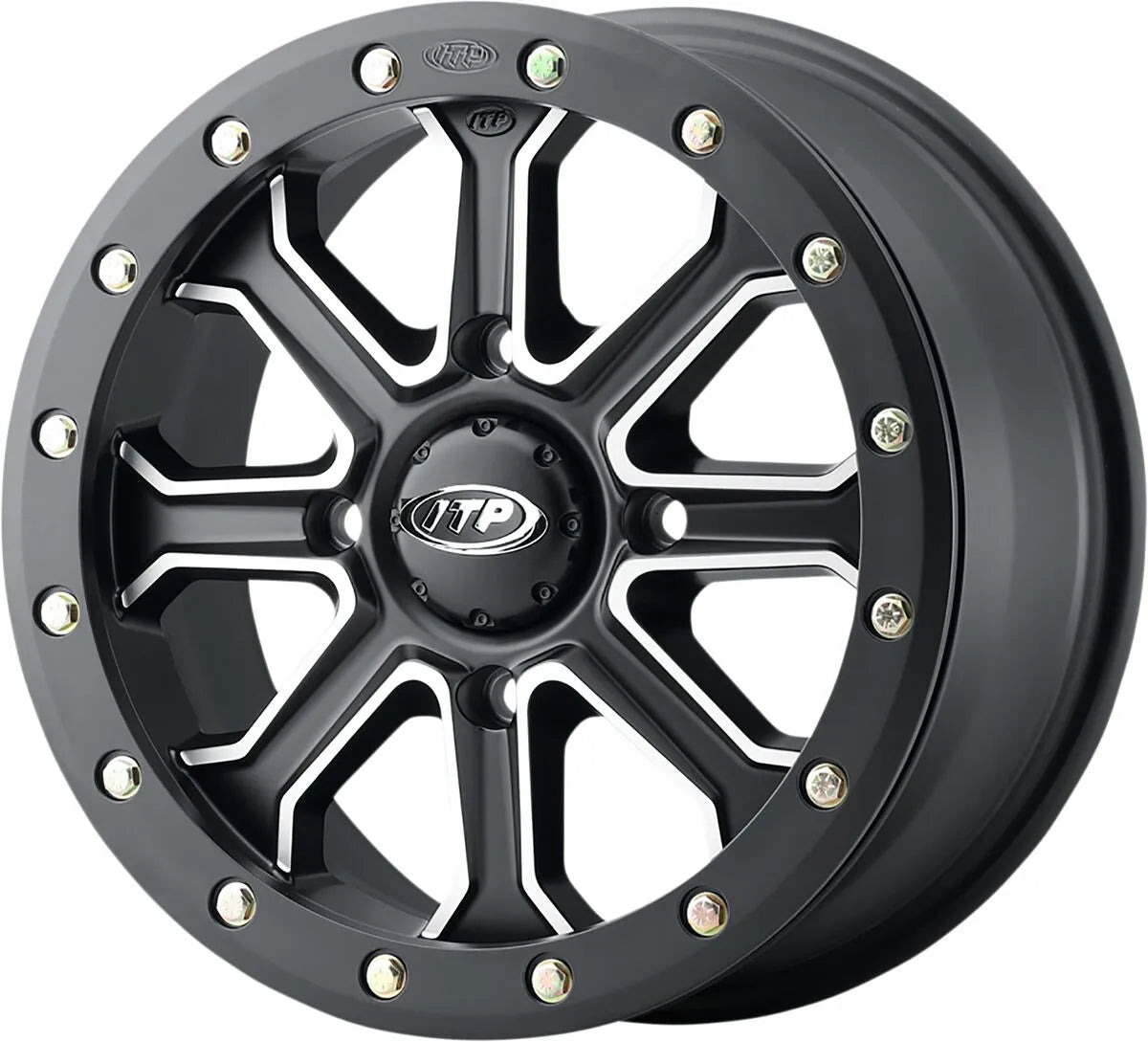 Itp Inertia Wheel - Matte Black, 15x7