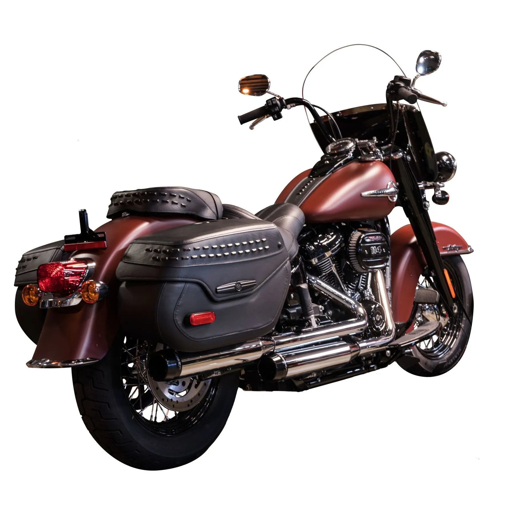 Rinehart Racing 3.5" Slip-On Ljuddämpare för Softails