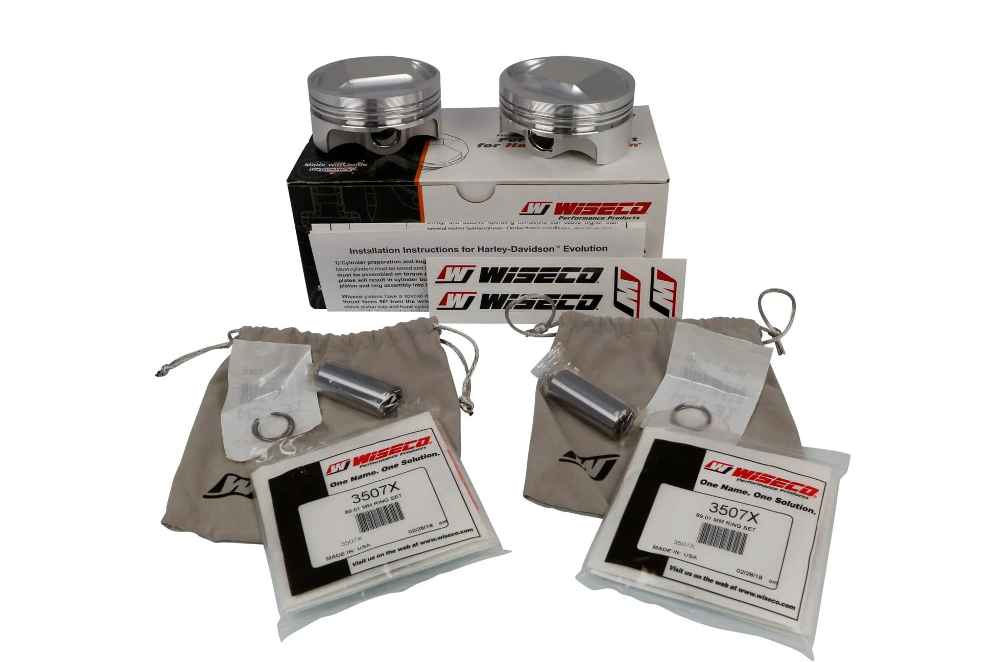 Wiseco Forged Piston Kit for 4-Stroke 1200cc Engines