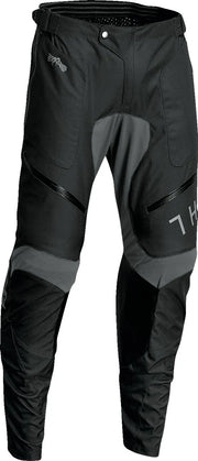 Thor Terrain In-the-boot Off-road Pants - Black/Charcoal Gray