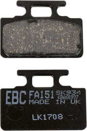 Ebc Organic Base Fa Bromsbelägg - Bak