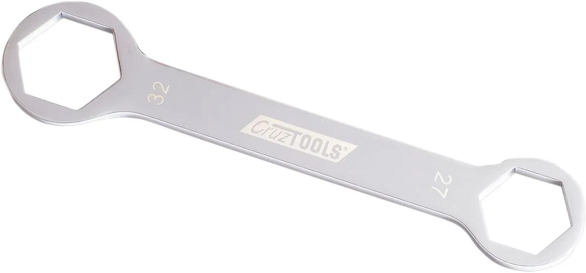 Cruztools Combo Axle Wrench 27x32mm Chrome
