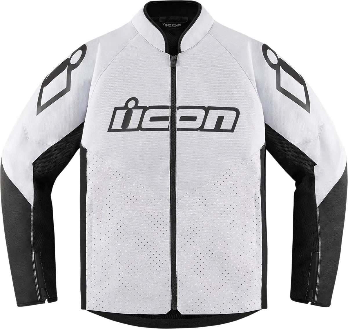 Icon Hooligan™ Jacket Foreet Sport Riding - Black/White