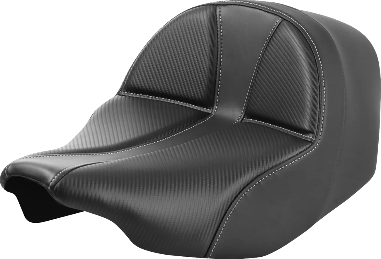 Saddlemen Dominator Solo Seat - Enhanced Comfort - For Harley Davidson