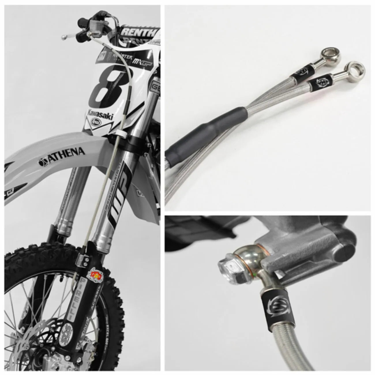 Moto-Master Bromsslang OEM Ersättning Fram