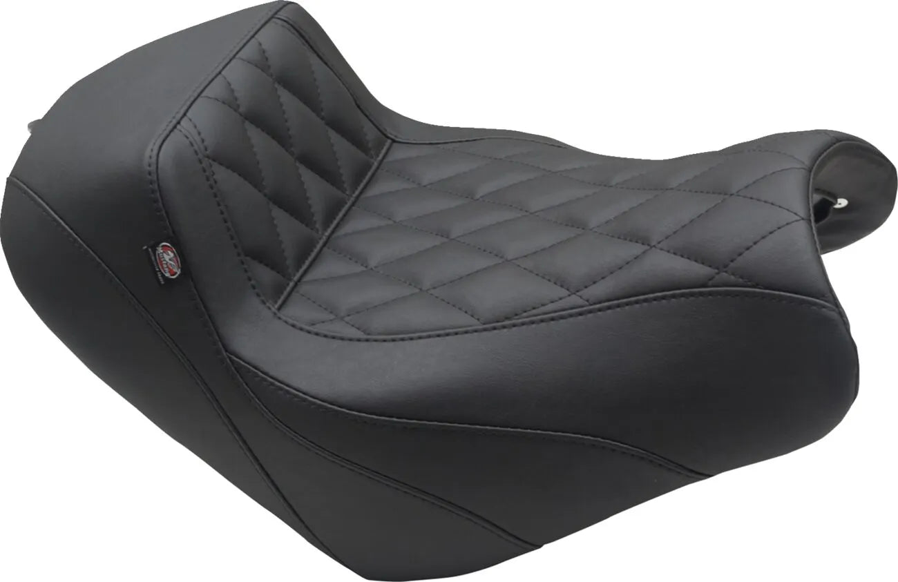 Mustang Squareback Solo Seat For Kawasaki Vulcan S