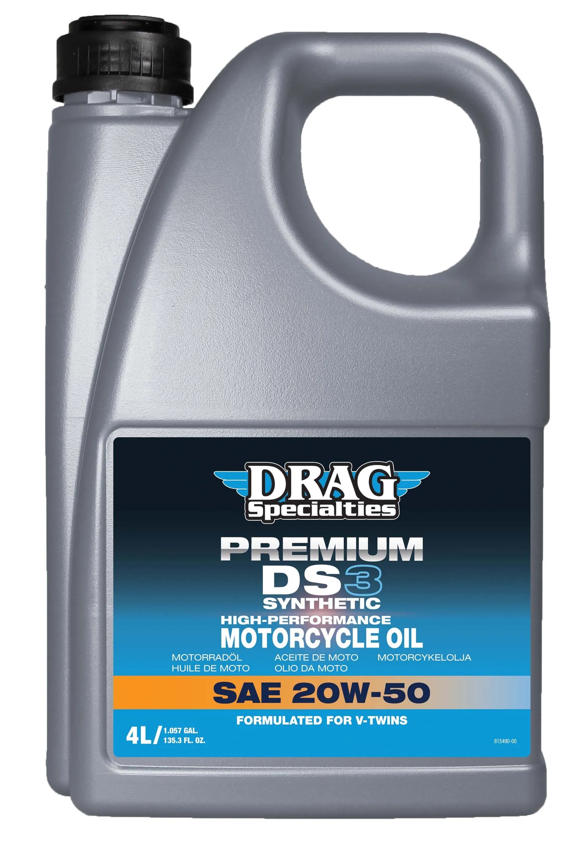 Drag Specialties 20w-50 Synthetic Engine Oil 4-stroke 4 liter
