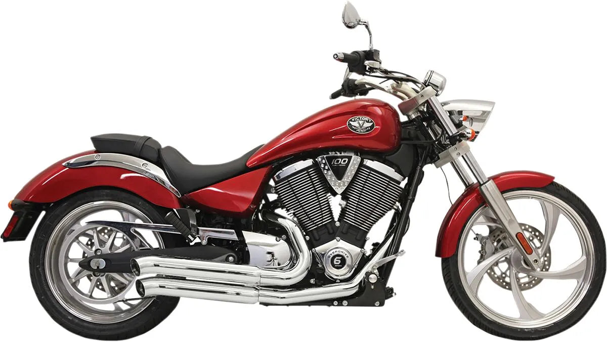Bassani Xhaust Pro-street Avgassystem - Krom