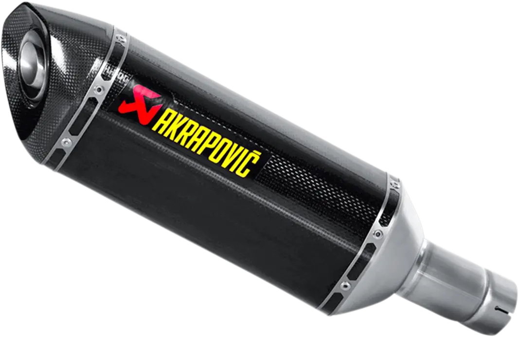 Akrapovic Slip-On Ljuddämpare Street - Kolfiber