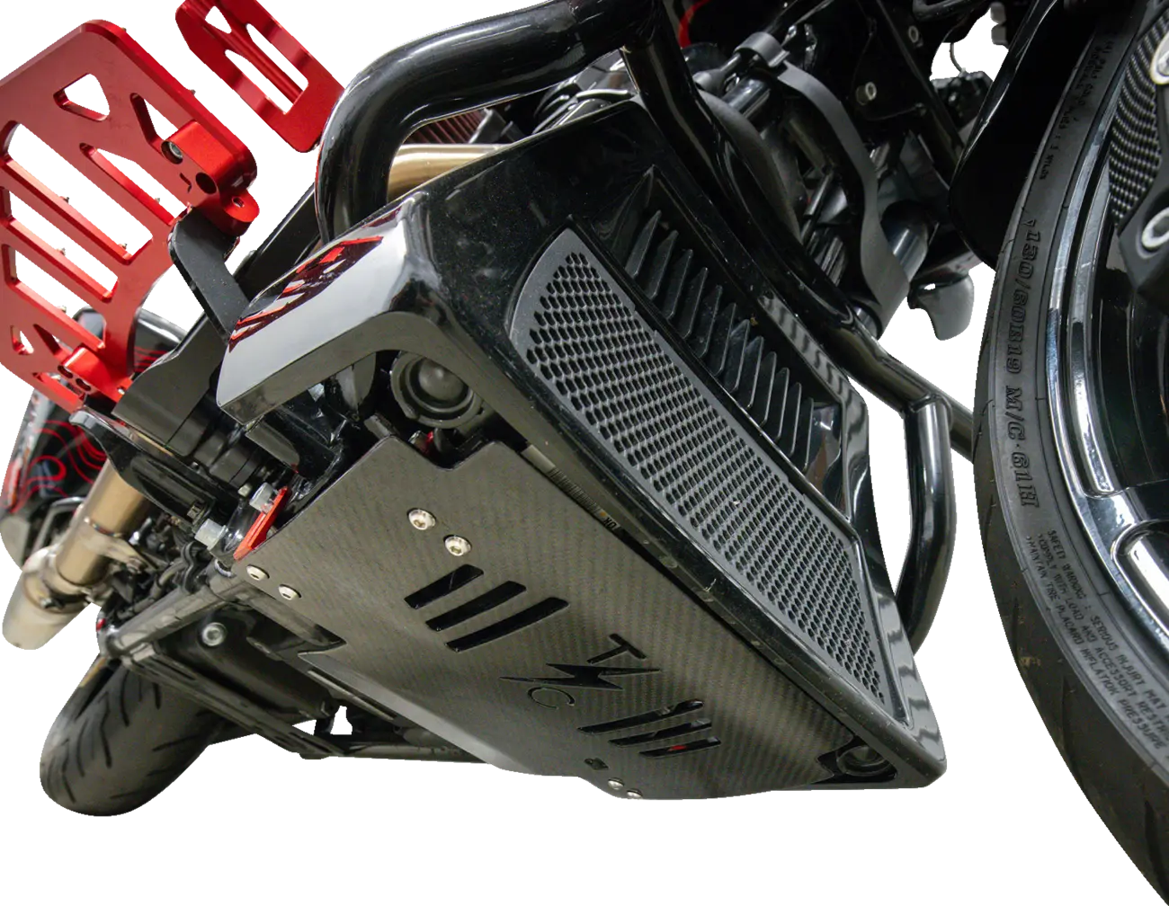 THRASHIN SUPPLY CO. Carbon Fiber Skid Plate