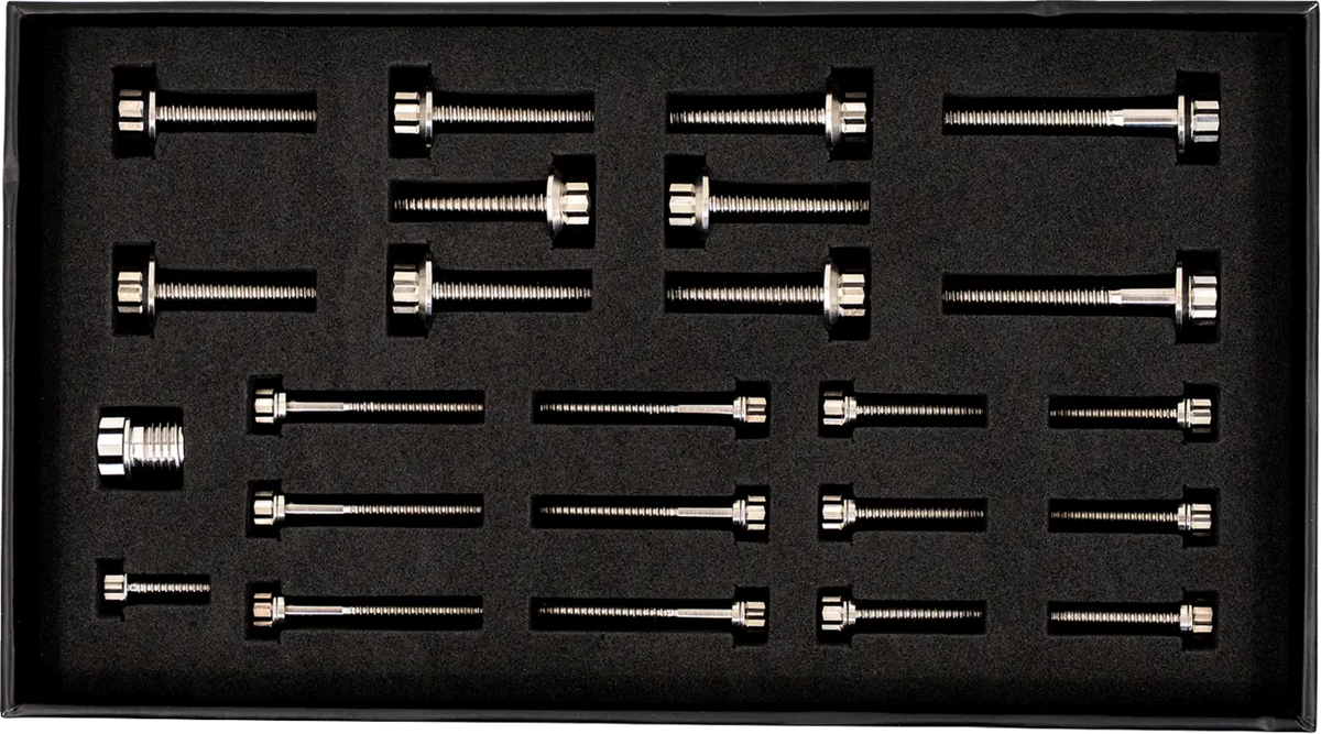 Trask Titanium M8 Transmission Bolts Harley Davidson Road Glide