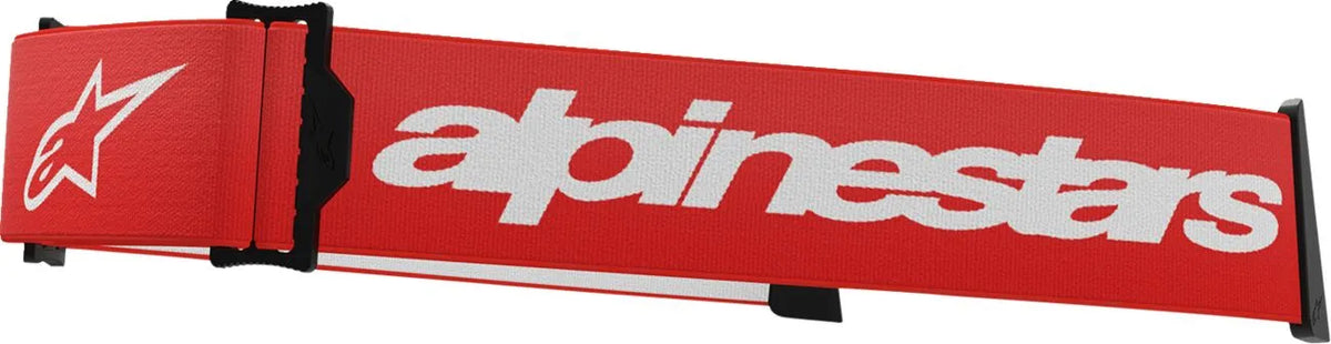 Alpinestars Supertech Goggle Strap Red/White