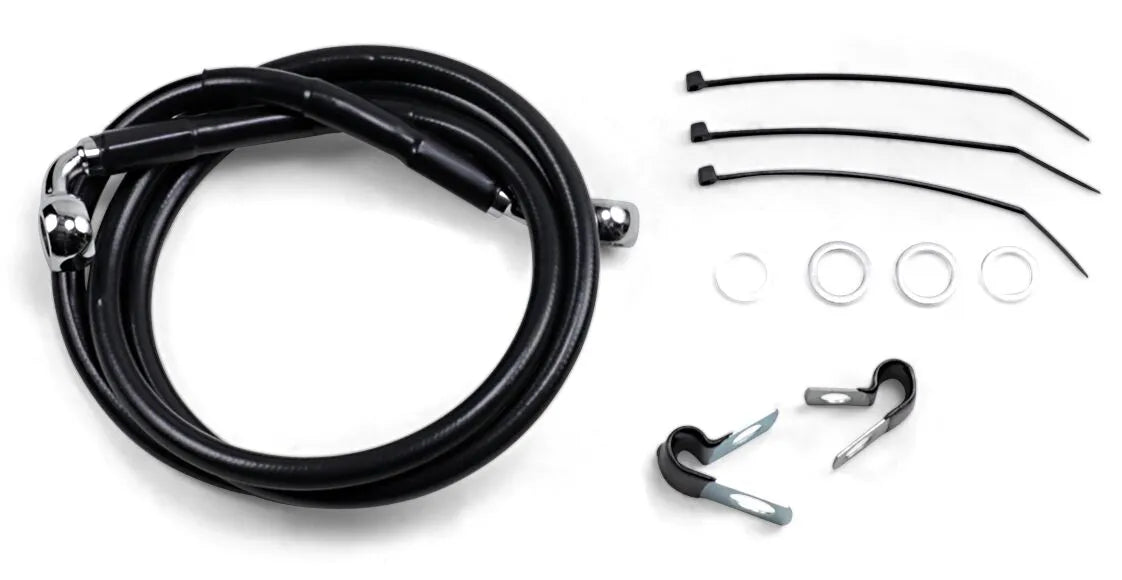 Drag Specialties Förlängd bromsledningssats 44-7/8"