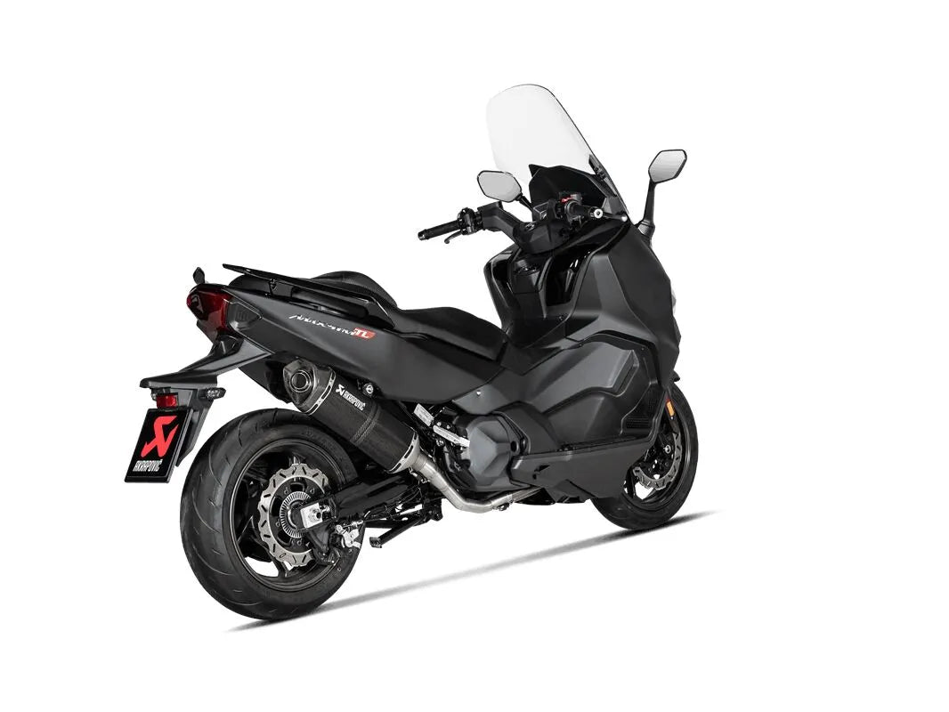 Akrapovic Racing Line Komplett Avgasrörsystem För Scootrar