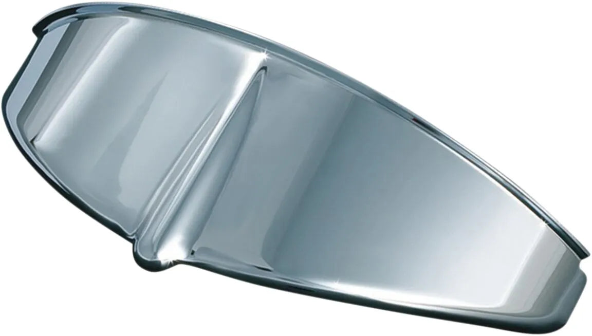 Kuryakyn Headlight Visor - Chrome, 7 Inch