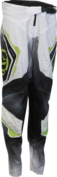 Moose Offroad Youth Qualifier Pants - Black/Green/White