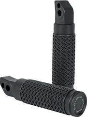 Burly Brand Slash Cut Foot Pegs - Black