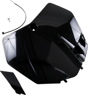 Ufo Replacement Front Number Plate - Black