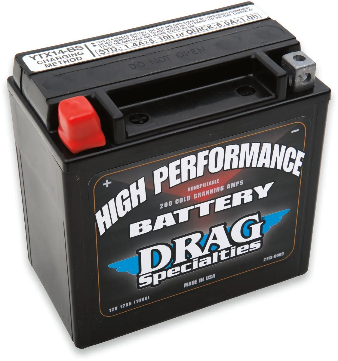 Drag Specialties Yix30l Battery - 12v 30ah
