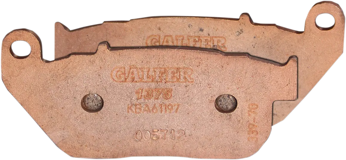 Galfer Hh Sintrade Bromsbelägg För Gatukörning - Bak