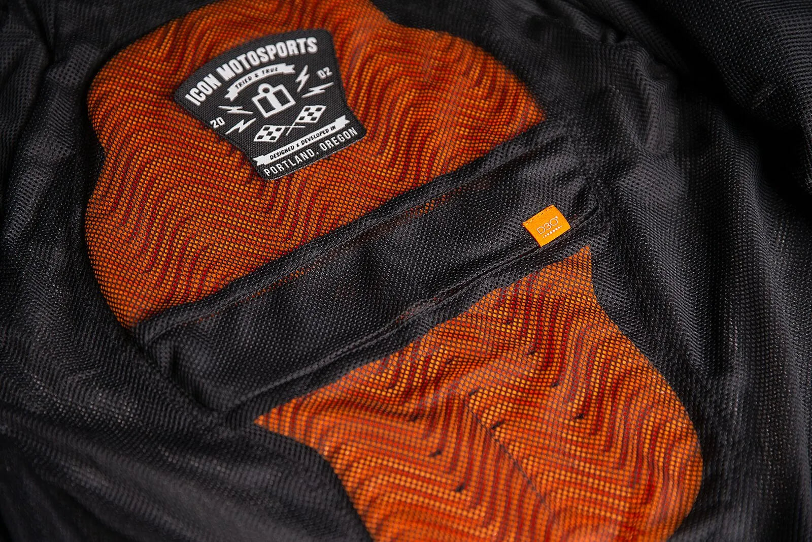 Icon Hooligan Ultrabolt Jacket - Black/Gray/Red