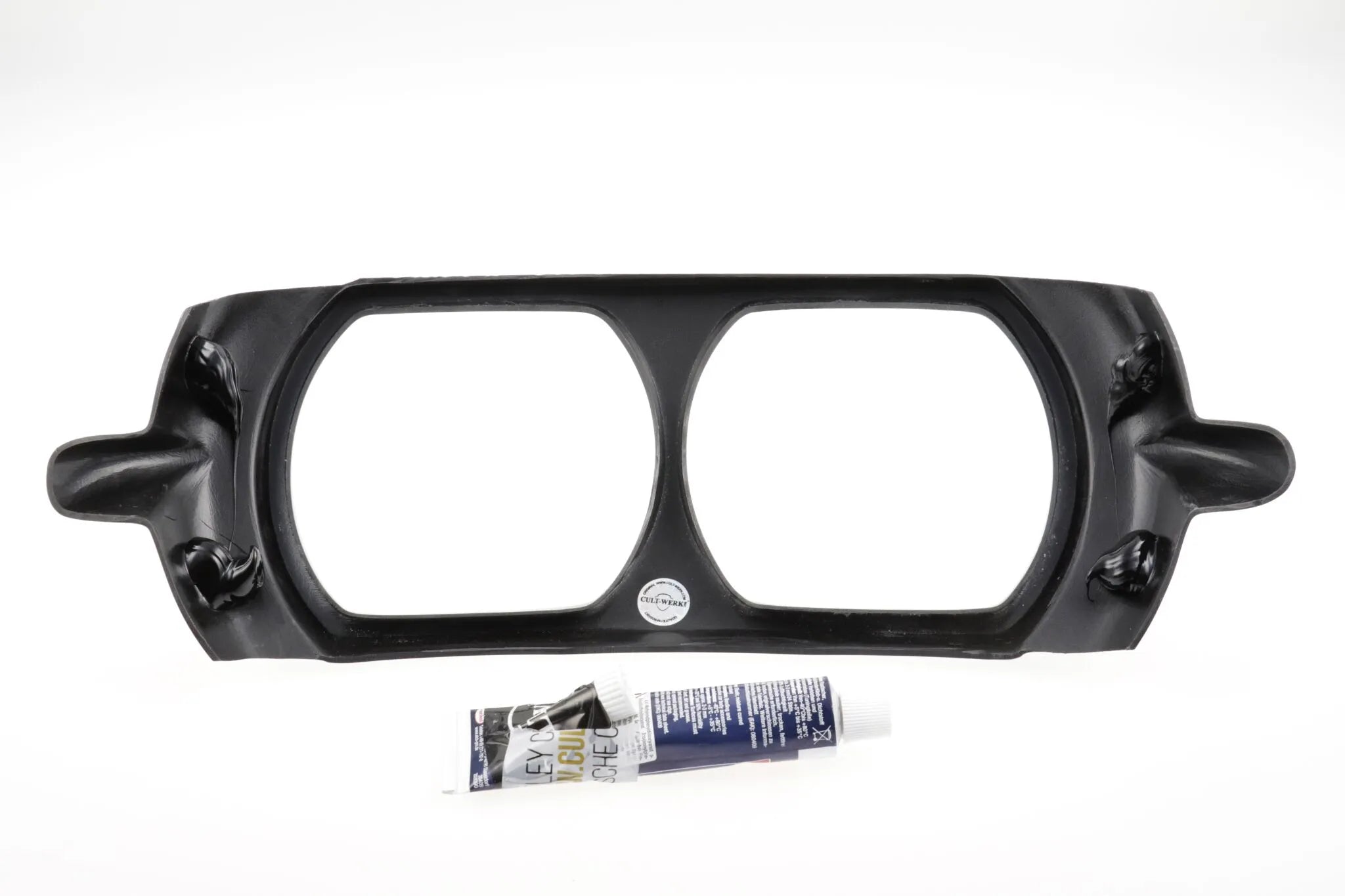 Cult Werk Headlight Mask - Black Abs