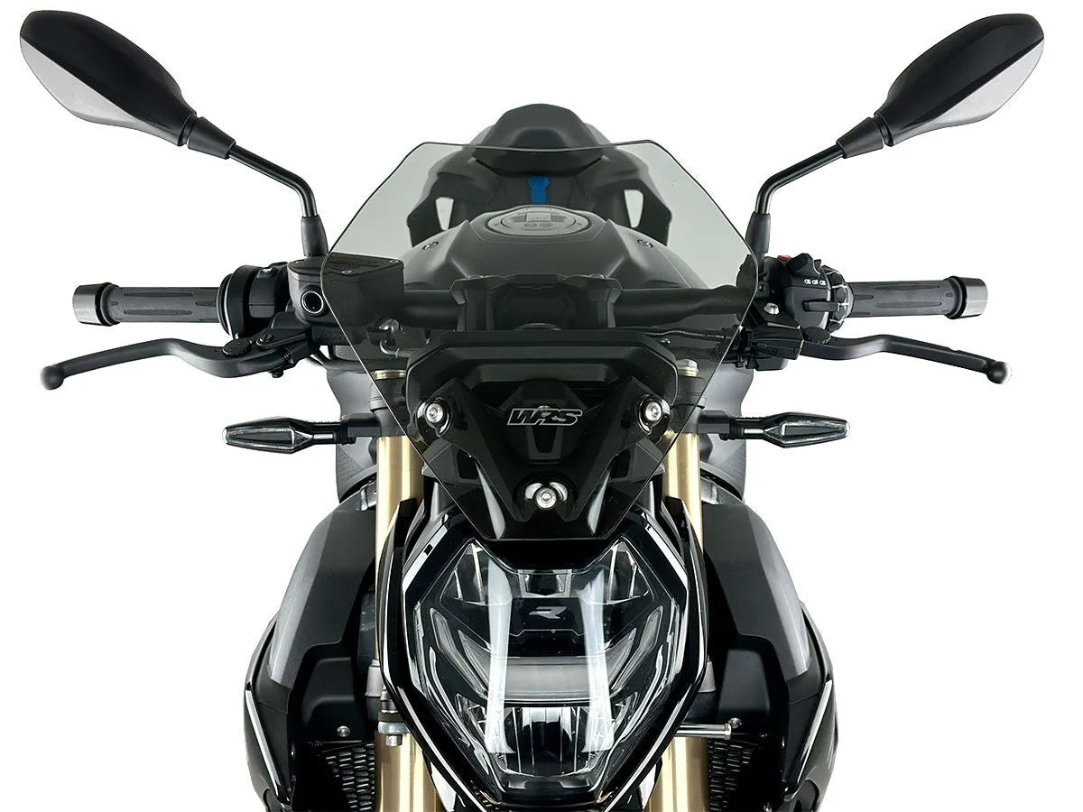 Wrs Smoke Windscreen - Naked Bike