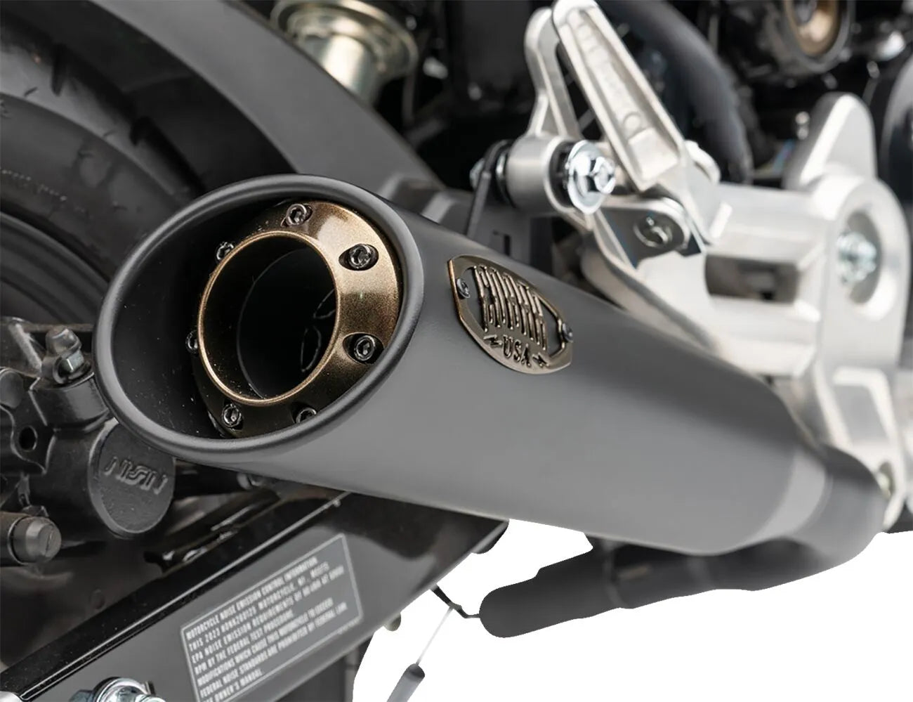 Cobra Bronze Tip Slip-on Muffler