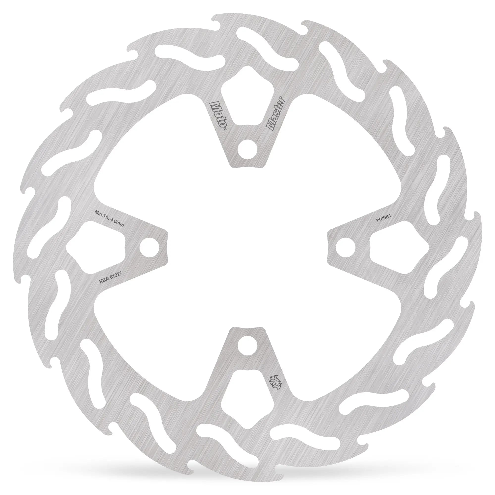Moto-master Flame Fixed Broms Rotor - Bak