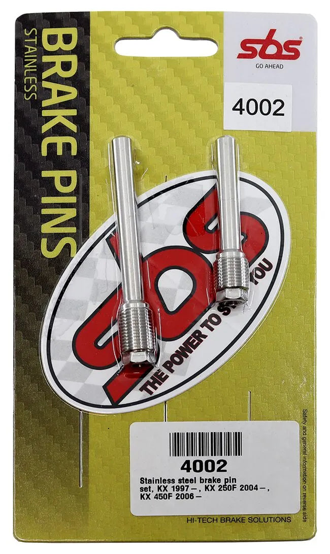 Sbs Brake Pad Pins For Mx And Enduro Bikes