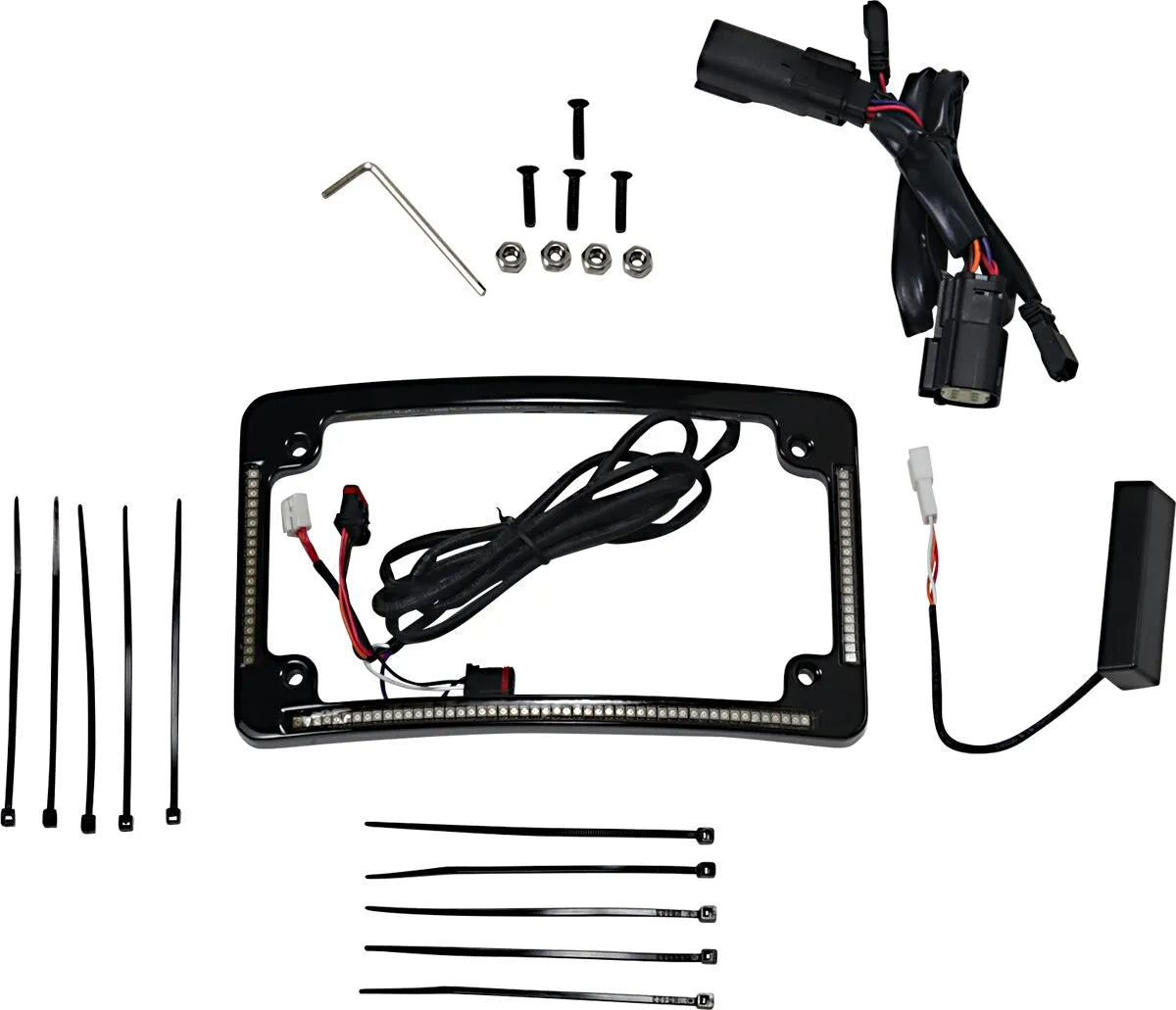 Custom Dynamics Led Radius License Plate Frame