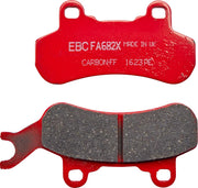 Ebc Sport Carbon "X" Bromsbelägg - Halvsintrad Metall - Fram & Bak