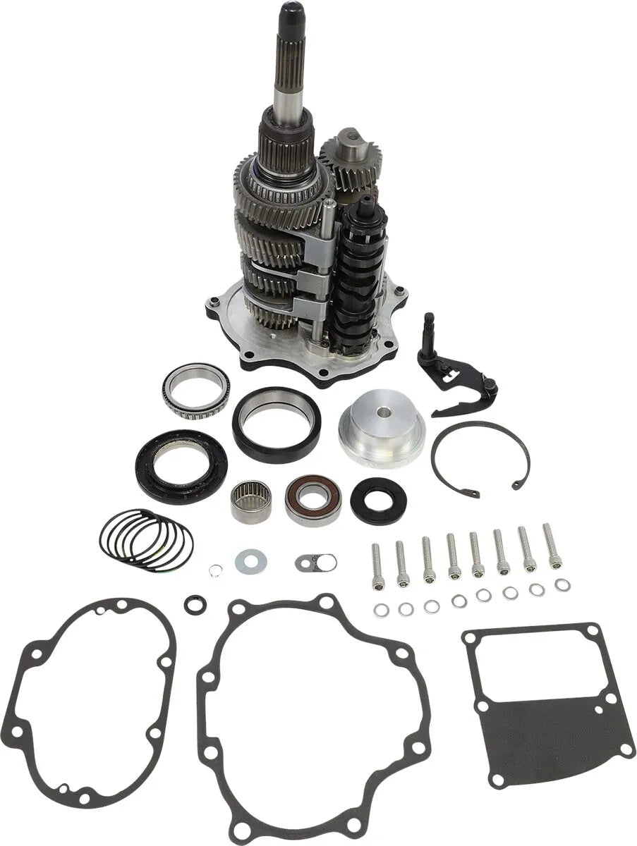 Baker Drivetrain DD7 7-Speed Gear Set Black for Harley M8