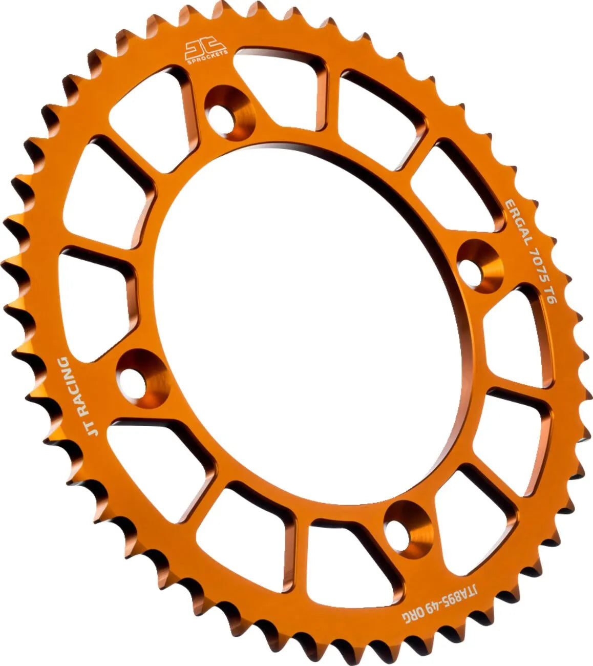 Jt Sprockets Rear Sprocket - 49 Tooth Orange