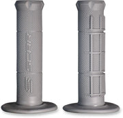 Scar Single Density Grips - Gray Rubber