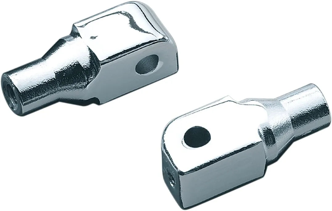 Kuryakyn Tapered Foot Peg Adapters - Chrome
