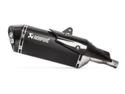 Akrapovic Slip-On Ljuddämpare För Scootrar - ECE Väglaglig/Besiktningsgodkänd