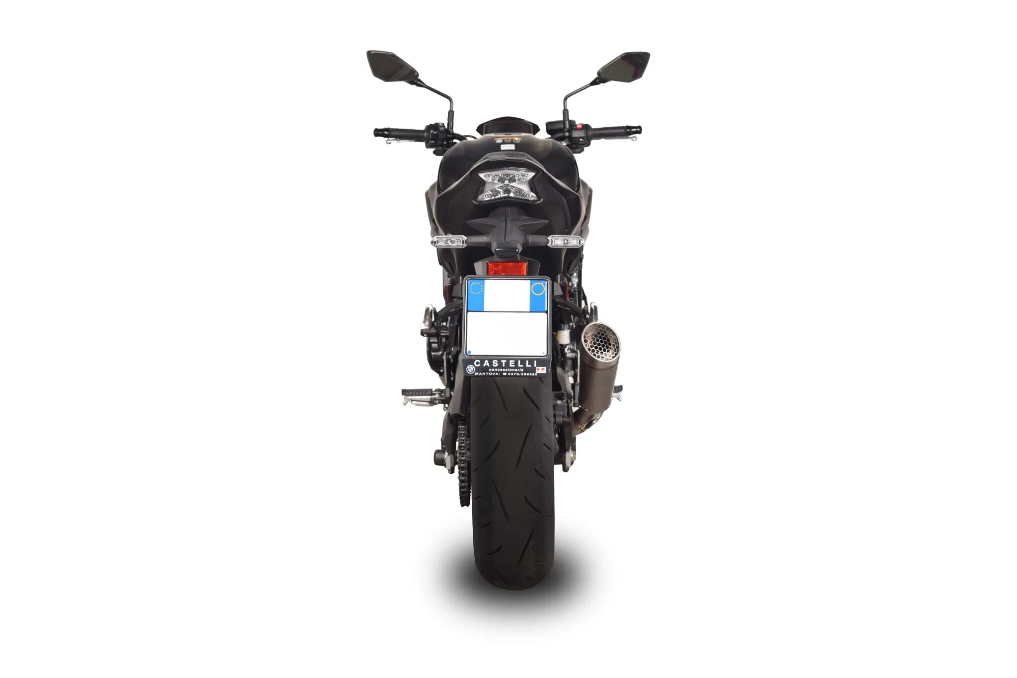 Spark Grid-o Slip-on Muffler Titanium