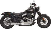 Bassani Xhaust 2-into-1 Road Rage Avgassystem Krom